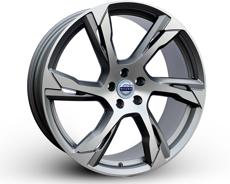 Диски 1175 Gunmetal polished Machine Face GMFM 5x108 ET-45 Ширина-9.0 Диаметр-21 Центр-67.1