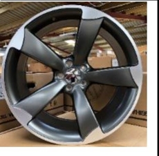 Диски 336 AUDI SAT GUNMETAL MF 5x112 ET-35 Ширина-8.5 Диаметр-19 Центр-66.5