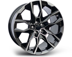 Диски 358  Black Machined Face (BMF) 5x112 ET-37 Ширина-9.5 Диаметр-20 Центр-66.5