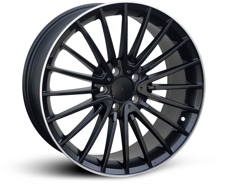 Диски 457 MERC Black Machine Face (BMF) 5x112 ET-45 Ширина-8.5 Диаметр-19 Центр-66.6