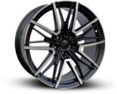 Диски 472 Black Machined Face (BMF) 5x112 ET-37 Ширина-9.5 Диаметр-20 Центр-66.5