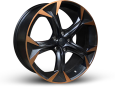 Диски 541 Cupra SAT/BL BRONZE MF 5x112 ET-45 Ширина-8.5 Диаметр-19 Центр-57.1