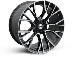 Диски 5769 (Max Load 900 kg) Glossy Black Polished 5x112 ET-33 Ширина-9.5 Диаметр-21 Центр-66.6