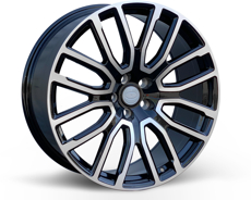 Диски 848 Black Machined Face (BMF) 5x120 ET-40 Ширина-10.0 Диаметр-22 Центр-72.6