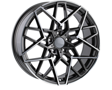 Диски 972 (B014) (rear + front only) GUNMETAL MACHINED 5x120 ET-35 Ширина-8.5 Диаметр-19 Центр-72.6