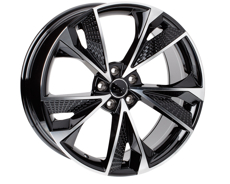 Диски A017 AH1961 BLACK MACHINED FACE 5x112 ET-35 Ширина-9.0 Диаметр-21 Центр-66.56