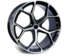 Диски A032 (AH2030) Black Machined Face (BMF) 5x112 ET-20 Ширина-10.0 Диаметр-22 Центр-66.6