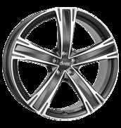 Диски Advanti RACCOON BLACK (ADV14) Matt Black Polished 5x105 ET-35 Ширина-8.0 Диаметр-18 Центр-56.6