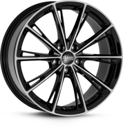 Диски Advanti Racing Predator (MAX LOAD:740KG) Black Polished 5x114.3 ET-45 Ширина-8.0 Диаметр-18 Центр-72.6