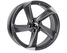 Диски AE120 (A002) Matt Gun Metal Machine Face 5x112 ET-35 Ширина-9.0 Диаметр-20 Центр-66.56