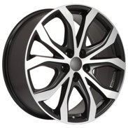 Диски ALUTEC W10 (Max Load 770 kg) Racing Black Front Polished 5x112 ET-31 Ширина-8.0 Диаметр-18 Центр-66.6