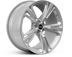 Диски Audi Original 4M8601025H Silver 5x112 ET-20 Ширина-10.0 Диаметр-21 Центр-66.5