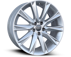 Диски Audi Original DEMO 4KE071490A8Z8 10-Spoke Lamina Brilliant silver 5x112 ET-38 Ширина-9.0 Диаметр-20 Центр-66.5