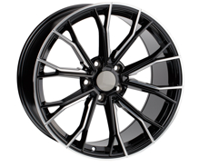 Диски B012R (Front + Rear only) FIB-MILLING-SPOKE 5x112 ET-26 Ширина-8.5 Диаметр-20 Центр-66.6