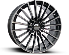 Диски B5836 Demo (max load:815kg) Gloss Black front Polish (MB) (Rear+Front) 5x112 ET-25 Ширина-8.5 Диаметр-20 Центр-66.6