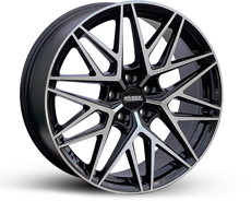 Диски Berlin Wheels Kreuzberg BW01-851945-B3-33 37455 BLACK FRONT POLISH  5x112 ET-45 Ширина-8.5 Диаметр-19 Центр-66.6