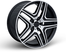 Диски BK206 (BY157) Gloss Black Polished 5x112 ET-46 Ширина-10.0 Диаметр-21 Центр-66.6