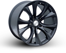 Диски BK5736 (Max Load 815 kg) (Front + Rear only) Matt Black  5x120 ET-35 Ширина-10.0 Диаметр-20 Центр-74.1