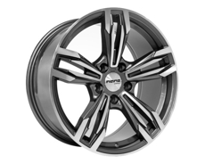 Диски BK707  GREY POLISHED 5x120 ET-30 Ширина-8.5 Диаметр-18 Центр-72.6