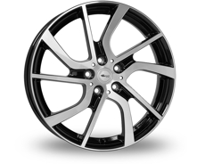 Диски Brock eB1 Black front polish 5x112 ET-28 Ширина-5.0 Диаметр-19 Центр-66.6