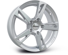 Диски Carmani 16 (Max Load 690 kg) TÜV Certified KBA 52369 KS - crystal silver 5x115 ET-41 Ширина-6.5 Диаметр-16 Центр-70.2