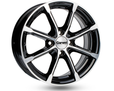 Диски Carwel Beta Black Polished 4x98 ET-35 Ширина-6.0 Диаметр-15 Центр-58.5