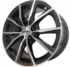 Диски Carwel Gamma Black Polished 5x114.3 ET-45 Ширина-6.0 Диаметр-15 Центр-67.1