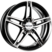 Диски Carwel Hummi Black polished 5x100 ET-48 Ширина-6.5 Диаметр-16 Центр-56.1