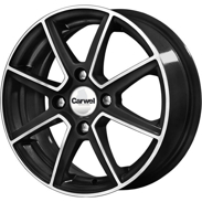 Диски Carwel Kappa Black polished 4x100 ET-42 Ширина-5.5 Диаметр-14 Центр-67.1