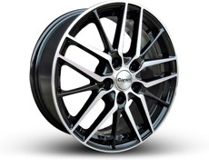Диски Carwel Lacha Black polished 5x108 ET-50 Ширина-6.5 Диаметр-16 Центр-63.4