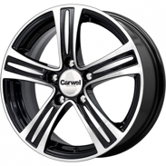 Диски Carwel Lambda Black polished 5x112 ET-43 Ширина-6.0 Диаметр-15 Центр-66.6