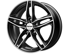 Диски Carwel Tau Black polished 5x112 ET-46 Ширина-6.5 Диаметр-16 Центр-57.1