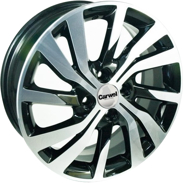 Диски Carwel West Black polished 4x100 ET-50 Ширина-6.0 Диаметр-15 Центр-60.1