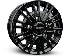 Диски Dezent KE (Max Load 1350 kg) Made in Germany Black 5x160 ET-60 Ширина-6.5 Диаметр-16 Центр-65.1