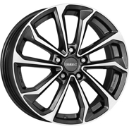 Диски Dezent KS Dark Gunmetal polished 5x114.3 ET-40 Ширина-6.5 Диаметр-16 Центр-67.1