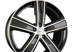 Диски Dezent TH SUV Black Polished front 5x127 ET-40 Ширина-7.5 Диаметр-17 Центр-71.5