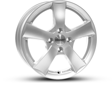 Диски Dezent TX Silver 4x100 ET-35 Ширина-6.5 Диаметр-16 Центр-60.1
