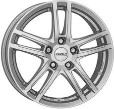 Диски Dezent TZ (Max Load 750 kg) Made in Germany Silver 5x115 ET-44 Ширина-7.0 Диаметр-17 Центр-70.2