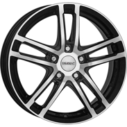 Диски Dezent TZ (Max Load: 810 kg) Made in Germany Black Polished 5x112 ET-45 Ширина-8.0 Диаметр-19 Центр-57.1