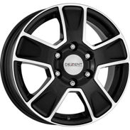 Диски Dezent VAN Dark (Max Load 1350 kg) Black Polished 5x130 ET-60 Ширина-6.5 Диаметр-16 Центр-89.1