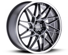 Диски Dotz Tanaka (Max load 750 kg) Made in Germany Dark gunmetal polished lip 5x112 ET-40 Ширина-9.0 Диаметр-20 Центр-70.1