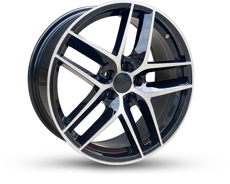 Диски DY437 Black Diamond 5x100 ET-35 Ширина-7.5 Диаметр-17 Центр-57.1