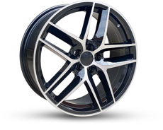 Диски DY437 Black Diamond 5x100 ET-35 Ширина-7.5 Диаметр-17 Центр-57.1