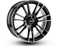 Диски ELITE WHEELS EW01-STARGAZE (MAX LOAD: 730 kg) CONIC Black polished Elite coating 5x120 ET-30 Ширина-8.0 Диаметр-18 Центр-72.6