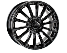 Диски ELITE WHEELS EW02-WILDBEAUTY (MAX LOAD:760KG) SPHERIC Black lip polished Elite coating 5x112 ET-38 Ширина-9.5 Диаметр-19 Центр-66.5