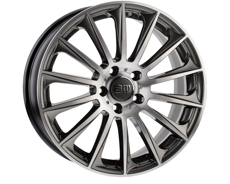 Диски ELITE WHEELS EW02-WILDBEAUTY (MAX LOAD:760KG) Spheric Bolts Palladium polished Elite coating 5x112 ET-38 Ширина-9.5 Диаметр-19 Центр-66.5