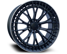 Диски FT607 Satin Black Machined Lip 5x112 ET-35 Ширина-8.5 Диаметр-20 Центр-66.6