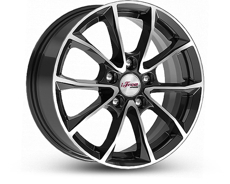 Диски iFree Jet Black Polished 5x112 ET-46 Ширина-6.5 Диаметр-16 Центр-57.1