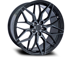 Диски Japan Racing JR46 FlowForm conical seat 60 JR462095F25X2072BMTF (Max Load 850kg) Black Machined w/Tinted Face 5x112 ET-40 Ширина-9.5 Диаметр-20 Центр-72.6