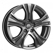 Диски KC673 ZV Audi A4 Dark Platinum 5x112 ET-46 Ширина-7.0 Диаметр-17 Центр-66.6